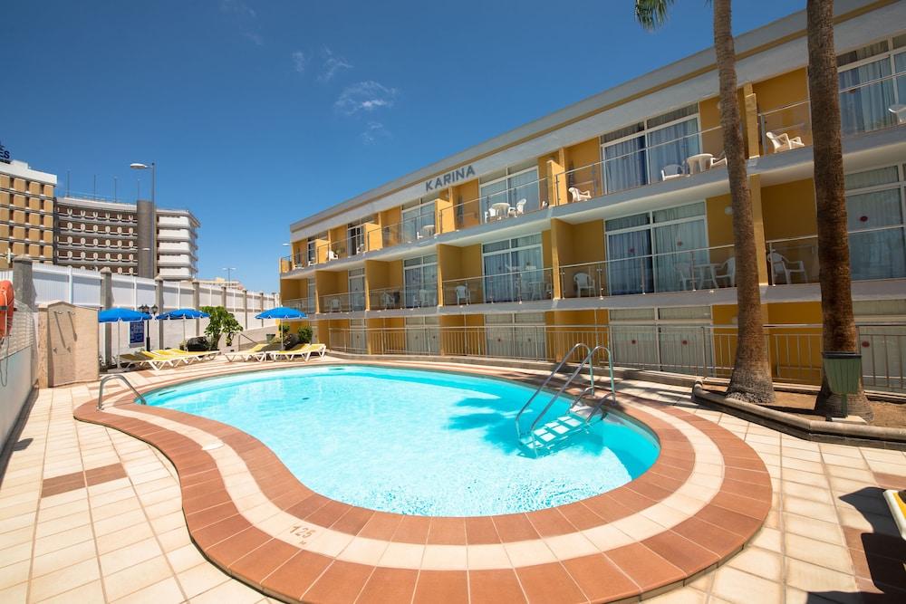 פלאייה דל אינגלז Apartamentos Karina מראה חיצוני תמונה
